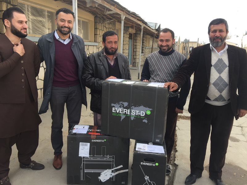 Contribution to a visually impaired school in Afghanistan