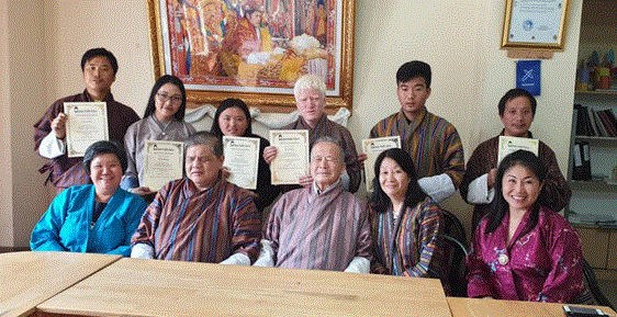 Index training in Bhutan