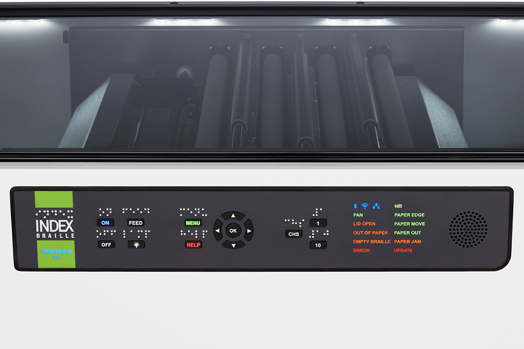 FanFold-D V5: continuous, High-Volume Braille Printer / Braille